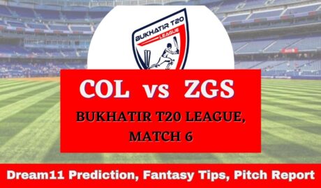 COL vs ZGS Dream11 Prediction, Fantasy Cricket Tips, Pitch Report, Injury Update – Bukhatir T20 League, Match 6