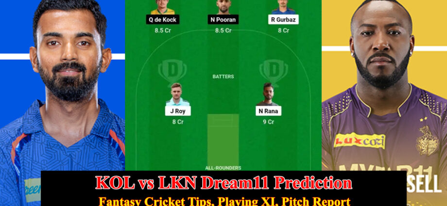 KOL vs LKN Dream11 Prediction, Playing XI, Pitch Report