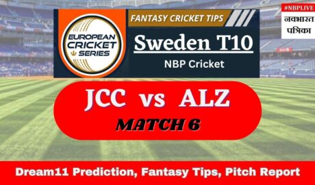 JCC vs ALZ Dream11 Prediction, Playing XI, Pitch Report, Injury Update- Sweden T10, Match 6
